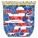 Coat Of Arms Of Hesse Large Satin Scarf (Square)