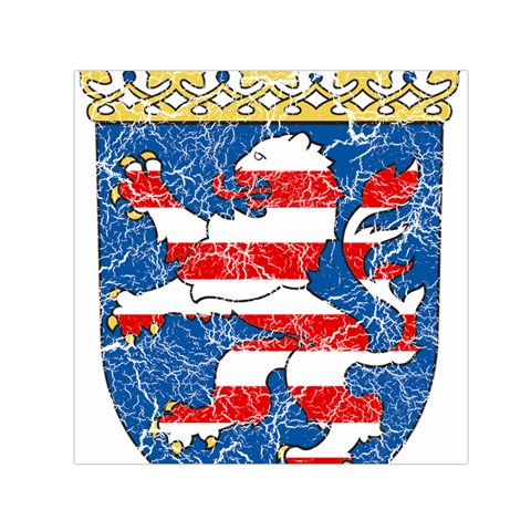 Coat Of Arms Of Hesse Small Satin Scarf (Square) from ArtsNow.com Front