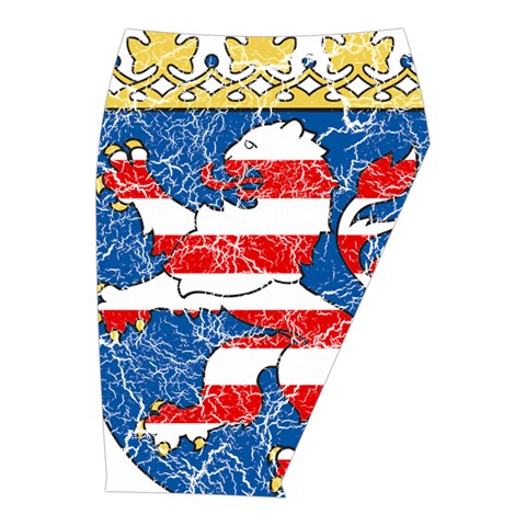 Coat Of Arms Of Hesse Midi Wrap Pencil Skirt from ArtsNow.com  Front Right 
