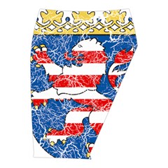 Coat Of Arms Of Hesse Midi Wrap Pencil Skirt from ArtsNow.com  Front Right 