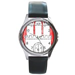 Coat Of Arms Of Hamburg Round Metal Watch