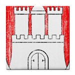 Coat Of Arms Of Hamburg Tile Coaster