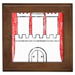 Coat Of Arms Of Hamburg Framed Tile