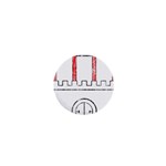 Coat Of Arms Of Hamburg 1  Mini Magnet