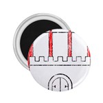 Coat Of Arms Of Hamburg 2.25  Magnet