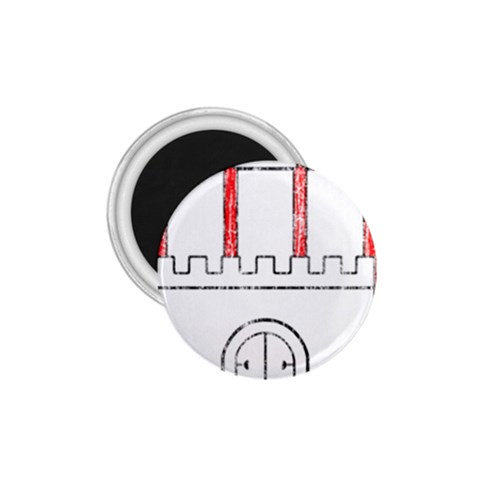 Coat Of Arms Of Hamburg 1.75  Magnet from ArtsNow.com Front