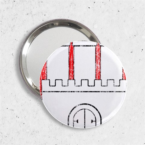 Coat Of Arms Of Hamburg 2.25  Handbag Mirror from ArtsNow.com Front
