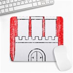 Coat Of Arms Of Hamburg Large Mousepad