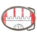 Coat Of Arms Of Hamburg Belt Buckle