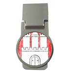 Coat Of Arms Of Hamburg Money Clip (Round)