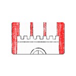 Coat Of Arms Of Hamburg Magnet (Name Card)