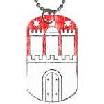 Coat Of Arms Of Hamburg Dog Tag (Two Sides)