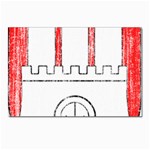 Coat Of Arms Of Hamburg Postcard 4 x 6  (Pkg of 10)