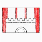 Coat Of Arms Of Hamburg Postcard 5  x 7 