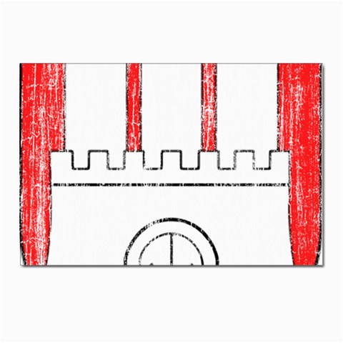 Coat Of Arms Of Hamburg Postcards 5  x 7  (Pkg of 10) from ArtsNow.com Front