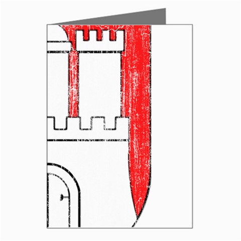 Coat Of Arms Of Hamburg Greeting Card from ArtsNow.com Left
