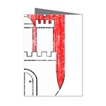 Coat Of Arms Of Hamburg Mini Greeting Cards (Pkg of 8)