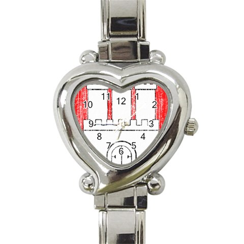 Coat Of Arms Of Hamburg Heart Italian Charm Watch from ArtsNow.com Front