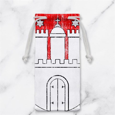 Coat Of Arms Of Hamburg Jewelry Bag from ArtsNow.com Front