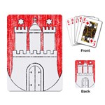 Coat Of Arms Of Hamburg Playing Cards Single Design (Rectangle)