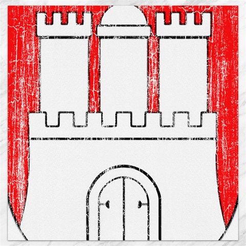 Coat Of Arms Of Hamburg Canvas 16  x 16  from ArtsNow.com 15.2 x15.41  Canvas - 1