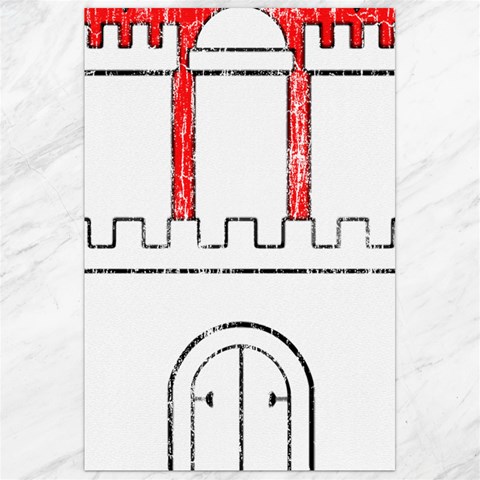 Coat Of Arms Of Hamburg Canvas 24  x 36  from ArtsNow.com 23.35 x34.74  Canvas - 1