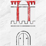 Coat Of Arms Of Hamburg Canvas 40  x 72 