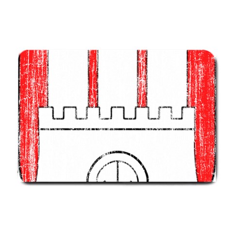 Coat Of Arms Of Hamburg Small Doormat from ArtsNow.com 24 x16  Door Mat