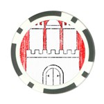 Coat Of Arms Of Hamburg Poker Chip Card Guard