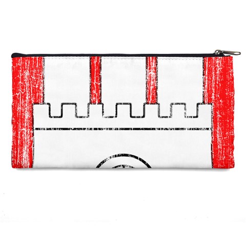 Coat Of Arms Of Hamburg Pencil Case from ArtsNow.com Back