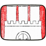 Coat Of Arms Of Hamburg Double Sided Fleece Blanket (Mini)
