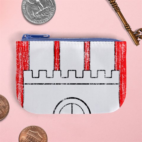 Coat Of Arms Of Hamburg Mini Coin Purse from ArtsNow.com Front