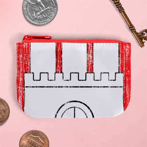 Coat Of Arms Of Hamburg Mini Coin Purse from ArtsNow.com Front