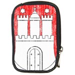 Coat Of Arms Of Hamburg Compact Camera Leather Case