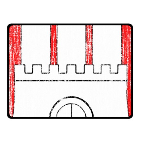 Coat Of Arms Of Hamburg Fleece Blanket (Small) from ArtsNow.com 50 x40  Blanket Front