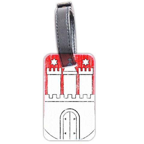 Coat Of Arms Of Hamburg Luggage Tag (two sides) from ArtsNow.com Front