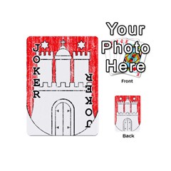 Coat Of Arms Of Hamburg Playing Cards 54 Designs (Mini) from ArtsNow.com Front - Joker1
