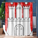 Coat Of Arms Of Hamburg Shower Curtain 60  x 72  (Medium)
