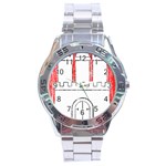 Coat Of Arms Of Hamburg Stainless Steel Analogue Watch