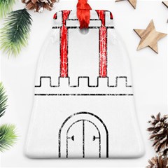 Coat Of Arms Of Hamburg Bell Ornament (Two Sides) from ArtsNow.com Back