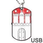 Coat Of Arms Of Hamburg Dog Tag USB Flash (Two Sides)