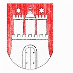 Coat Of Arms Of Hamburg Large Garden Flag (Two Sides)