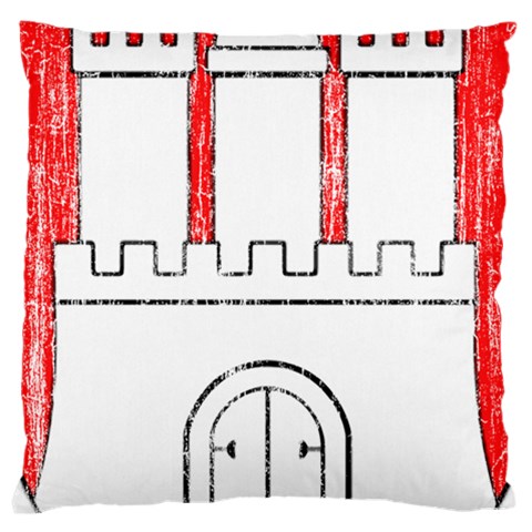 Coat Of Arms Of Hamburg Large Cushion Case (One Side) from ArtsNow.com Front