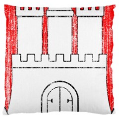 Coat Of Arms Of Hamburg Large Cushion Case (Two Sides) from ArtsNow.com Front