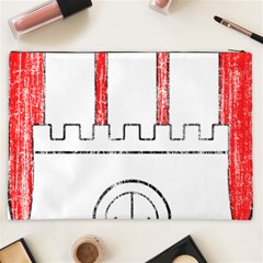 Coat Of Arms Of Hamburg Cosmetic Bag (XXL) from ArtsNow.com Back