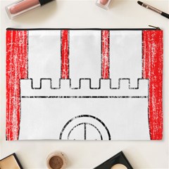Coat Of Arms Of Hamburg Cosmetic Bag (XXXL) from ArtsNow.com Back