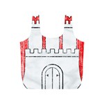 Coat Of Arms Of Hamburg Full Print Recycle Bag (S)