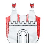 Coat Of Arms Of Hamburg Full Print Recycle Bag (L)