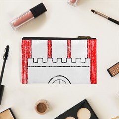 Coat Of Arms Of Hamburg Cosmetic Bag (XS) from ArtsNow.com Back