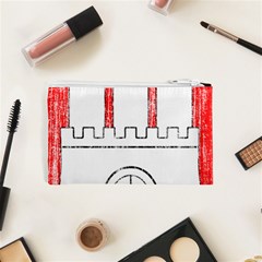 Coat Of Arms Of Hamburg Cosmetic Bag (XS) from ArtsNow.com Back